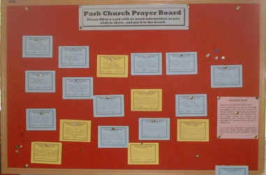 Prayer board